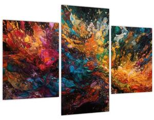 Kép - Színes absztrakció II. (90x60 cm)