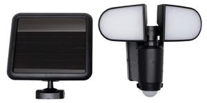HOME FLP 5 SOLAR, napelemes LED reflektor, PIR mozgásérzékelő, 500 lm, forgatható reflektorok, 1500 mAh, ~60 perc üzemidő