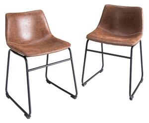 Stílusos szék Alba barna