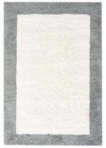 Fürdőszobaszőnyeg KABRI Szürke/bézs 60 x 90 cm Pamut