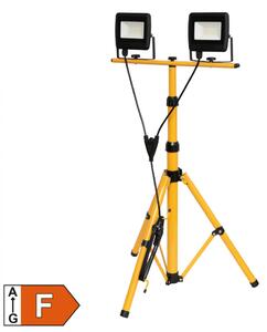 HOME FLL STAND 2/30 állványos LED fényvető, reflektor, 0,8 - 1,7 m, 2 x 30 W, 2 x 2400 lm, kül- és beltéri