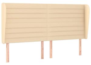 VidaXL Fejtámla - Szövet - Krémszínű - 163cm