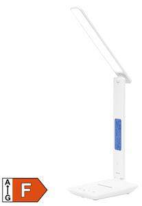 HOME LA 10 Q asztali lámpa vezeték nélküli töltővel, 600 lm, 6 W, 5 fokozat, vezeték nélküli Qi töltő (max. 10 W)