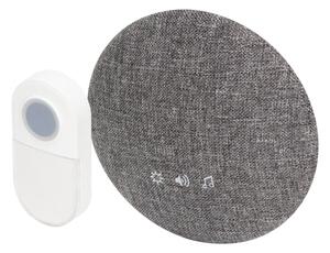 HOME DB1401DC vezeték nélküli csengő, 150m hatótáv, IP55 védett nyomógomb, 38 dallam