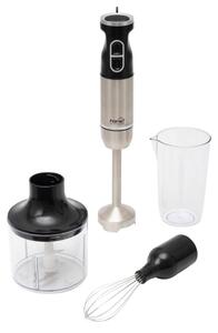 HOME HGBMS65 botmixer szett, 1000W, 15 fokozatban állítható sebesség, tálas aprító űrtartalma 500 ml, mérőpohár űrtartalma 650 ml