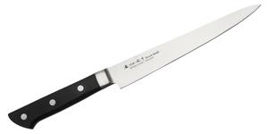 Satake 802-772 Satoru japán szeletelő kés, 21 cm penge hossz, rozsdamentes acél, kemény műanyag markolat