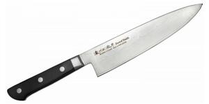 Satake 805-544 Daichi Gyuto (Séf) japán damaszk konyhakés, 20 cm-es penge hossz, damaszk acél, pakka fa markolat