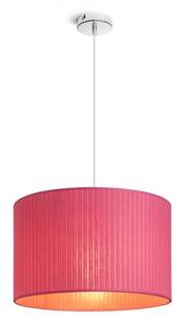 RON 40/25 lámpabúra Plissé rózsaszín max. 23W