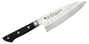 Satake 803-694 Satoru Deba japán konyhakés, 16,4 cm penge hossz, rozsdamentes acél, kemény műanyag markolat