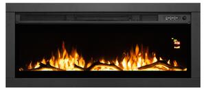 HOME FKKI08 beépíthető/fali elektromos látványkandalló, max. 2000 W, fényeffekt, 2 fokozat, heti időzítés, távirányító