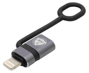 HOME USBCA4 USB-C átalakító, 30W, LIGHTNING dugó, USB-C aljzat, gyorstöltés, adattovábbítás