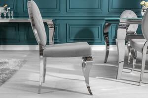 Stílusos szék Rococo II szürke