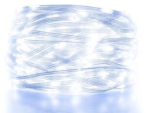 HOME KKL512DWH DOT LED-es fényfüzér, 500db hidegfehér LED, 35m hosszú, 8+4 funkció, átlátszó vezeték, adapteres tápellátás, beltéri kivitel