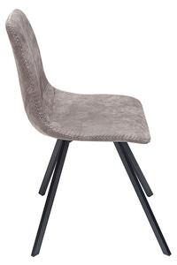 Stílusos szék Rotterdam Retro / szürkés barna