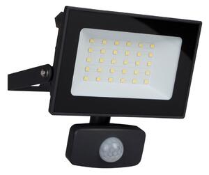 GAO 48989 falra szerelhető LED fényvető, reflektor, 30 W, 3300 lumen, mozgásérzékelő, kül- és beltéri kivitel