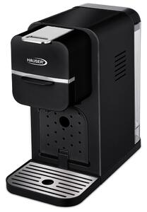 HAUSER CE-940B multifunkciós kávéfőző, Nespresso és Dolce Gusto kompatibilis, 1350 W, max. 20 bar nyomás, 0,9 Literes víztartály, fekete