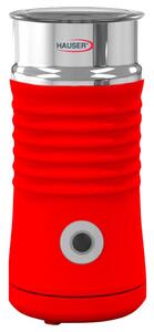 HAUSER MF-240R tejhabosító, 400 W, max 240 ml kapacitás, automata rendszer, tapadásmentes felület, piros