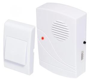 HOME DB 0600DC vezeték nélküli csengő, max. 60 m hatótáv, 32 dallam, LED fényjelzés, elemes tápellátás