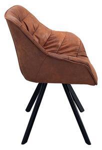 Stílusos szék Kiara barna, antik