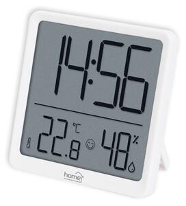 HOME HC17 páratartalom és hőmérséklet mérő ébresztőóra, prémium LCD kijelzővel, hűtőszekrényre, bútorra, falra helyezhető