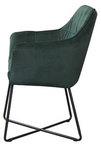 Stílusos szék Giuliana zöld