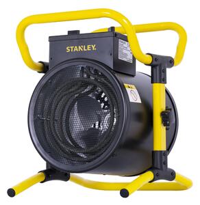 STANLEY SXJH103000E ipari fűtőtest, max. 3000 W, 3 fokozat, termosztát, fém ház, SUS fűtőelem