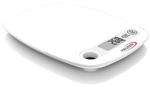 HAUSER DKS-1064 W konyhai mérleg, max. 5kg, tára funkció, LCD kijelző, 1 g-os pontosság, fehér