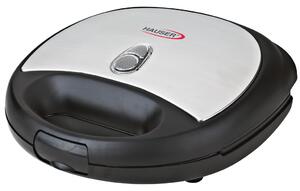 HAUSER ST-629 szendvicssütő, max. 800 W, 2 szeletes, tapadásmentes bevonat, fekete/inox színű