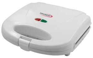 HAUSER ST-638 gofrisütő, max. 800 W, 2 szeletes, tapadásmentes bevonat, hidegfalú burkolat, fehér színű