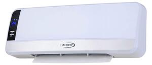 HAUSER AH-2301 fali ventilátoros fűtőtest, max. 2000 W, PTC fűtőelem, 2 fokozat, heti program, távirányító
