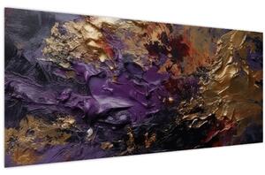 Kép - Texturált absztrakció (120x50 cm)