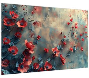 Kép - Farkas mák (90x60 cm)