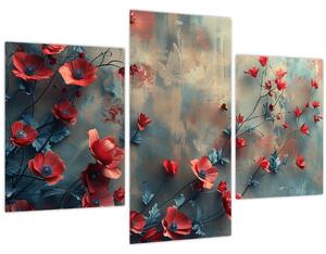 Kép - Farkas mák (90x60 cm)