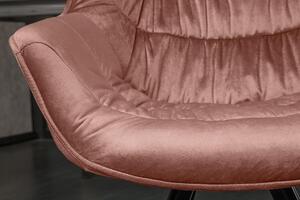 Stílusos szék Kiara rózsaszín - raktáron