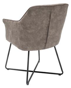 Design szék Giuliana taupe