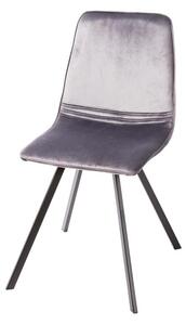 Stílusos szék Holland sötétszürke bársony