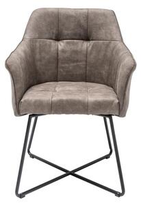 Design szék Giuliana taupe
