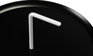 Dohányzóasztal, fém Phil Fehér/ Fekete, Ø48xM48 cm