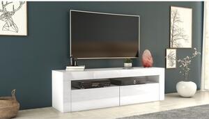 DEKO RTV 2D TV asztal 160 cm fényes fehér
