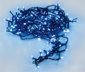 180 LED-es kültéri-beltéri dekor fényfüzér, hálózati, kék, 13,5 m