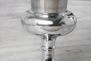 Váza POKAL 60 cm - ezüst