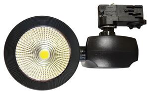 Fekete beltéri LED reflektor 40W