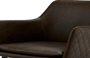 Modern szék Abaddon sötétbarna