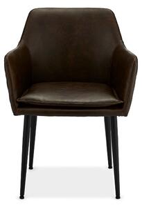 Modern szék Abaddon sötétbarna
