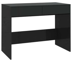 VidaXL Fekete Íróasztal - 2 Fiók - 101x50x76,5cm