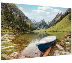 Kép - Seealpsee, svájci tó (90x60 cm)