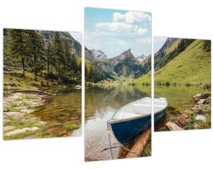 Kép - Seealpsee, svájci tó (90x60 cm)