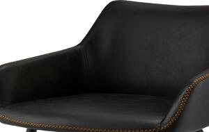 Elegáns szék Abacus fekete