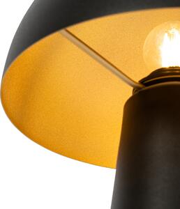 Kültéri állólámpa fekete 50 cm - Gomba