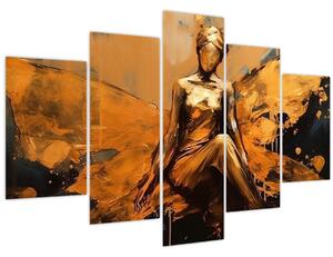 Kép - Egy tündér absztrakciója (150x105 cm)